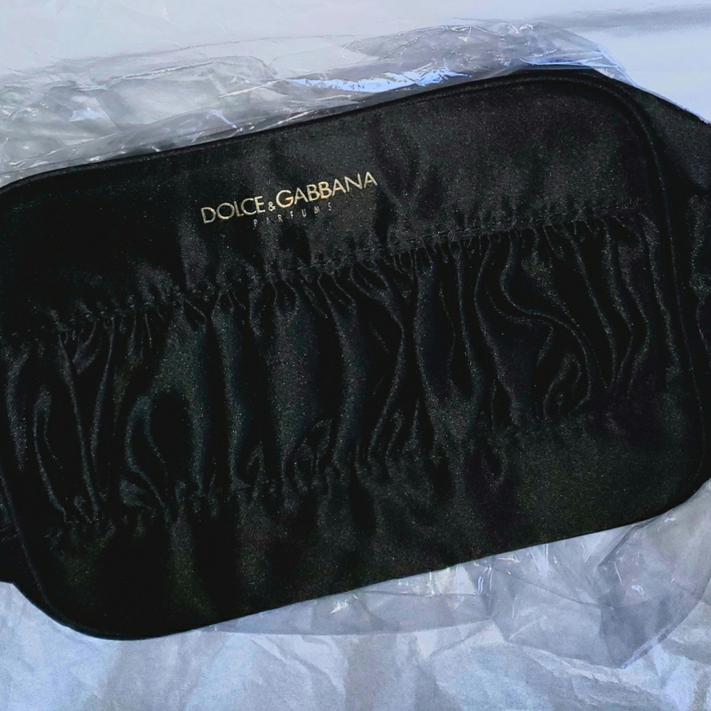 Dolce and Gabbana makeup bag